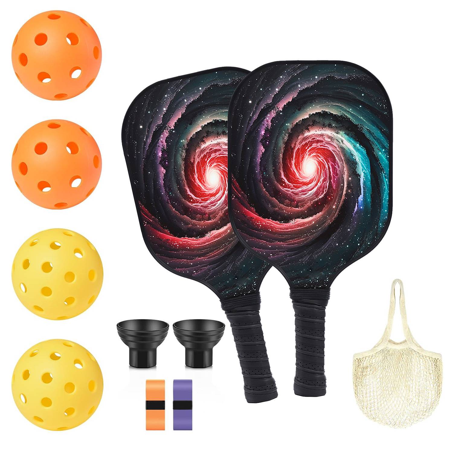 Nebulahong-glass fiber double shot+handbag+4 ball+ball pickup+hand glue